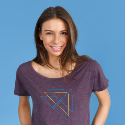 Printed Tees - Archer // Unisex Tri Blend Tee