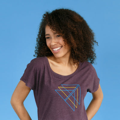 Printed Tees - Archer // Unisex Tri Blend Tee