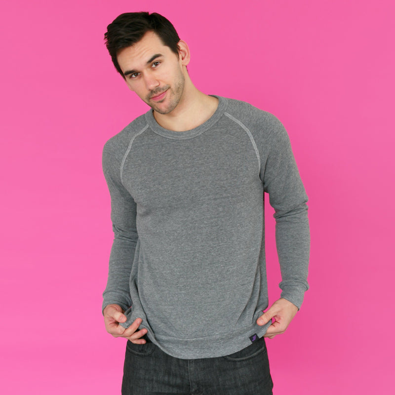 Men's Sweatshirt - The Lonewolf // Eco Fleece Sweatshirt