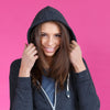 Women's Hoodies - The Sidekick // Eco Fleece Zip Zup Hoodie