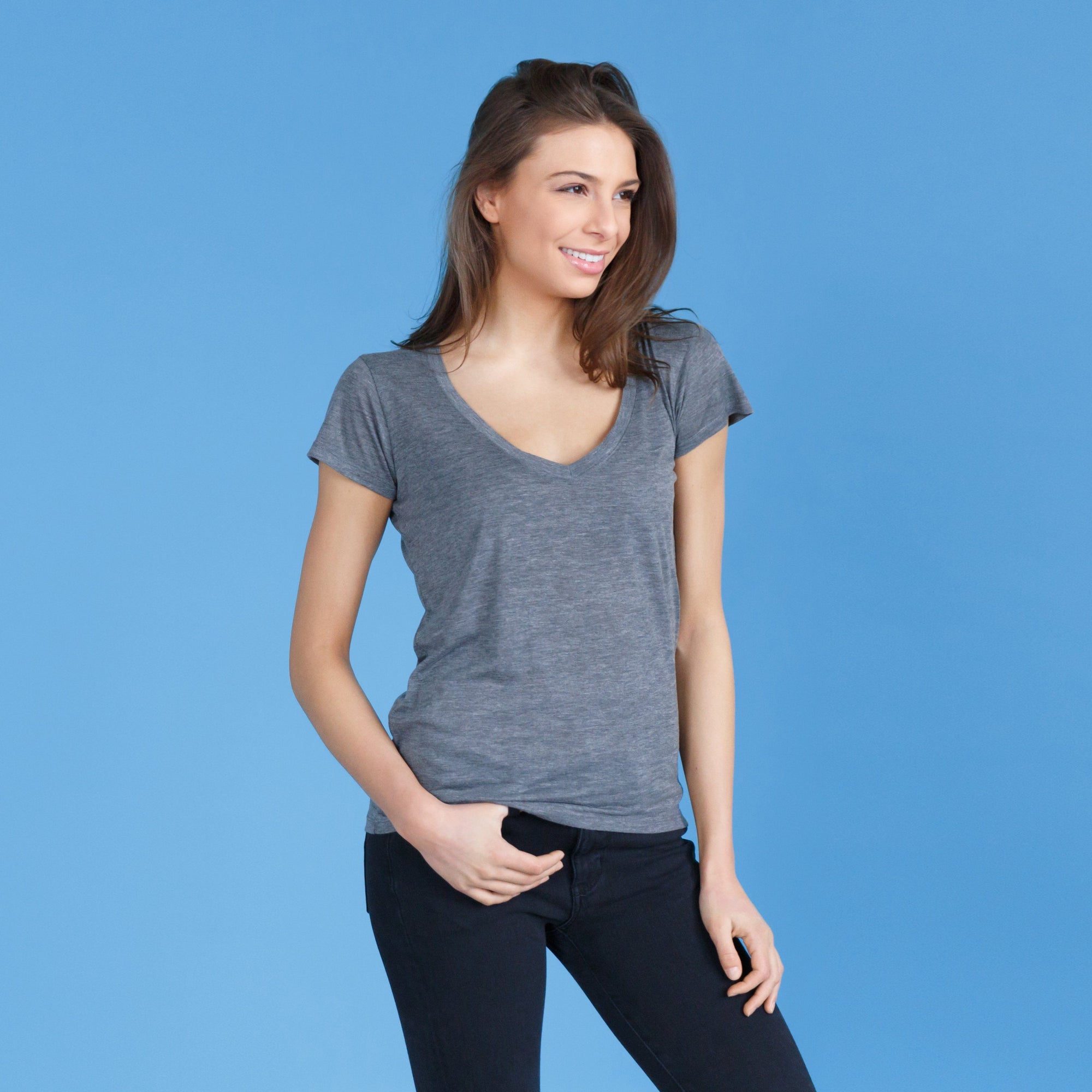 Womens Premium Tees - The Savior // V-Neck Tee